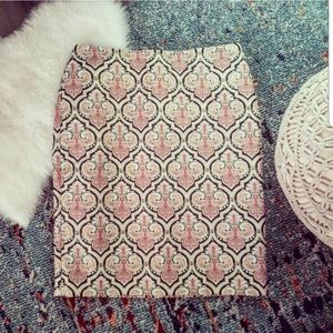 NWT Talbots Jacquard Pencil skirt